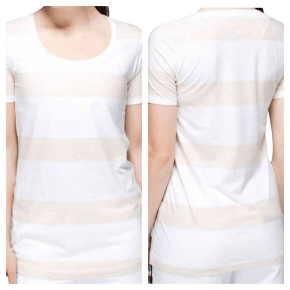 LULULEMON ATHLETICA Every Yogi Tee Size 4 - Picture 1 of 3